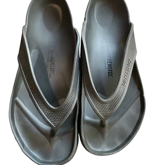 Birkenstock unisex Honolulu Eva Sandal Dark Grey - Picture 2 of 8